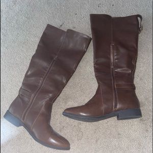 Size 12 brown riding boots